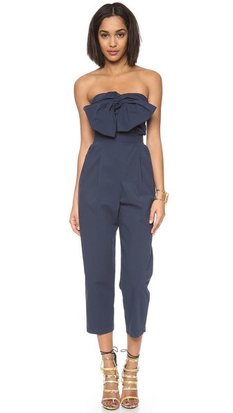 MSGM Bow Front Jumpsuit