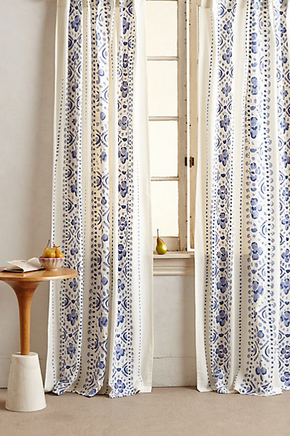 Camp Home Printed Lyndley Curtain