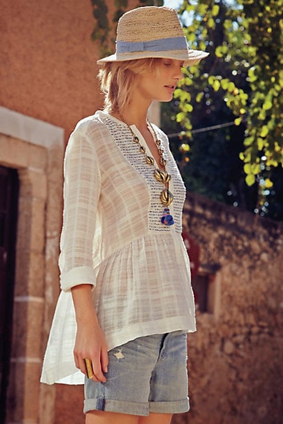 Maeve Shimmered Azucar Tunic