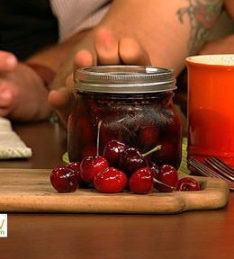 "The Chew" chef Michael Symon dishes on how you can make quick pickle cherries on the June 4, 2014 show!