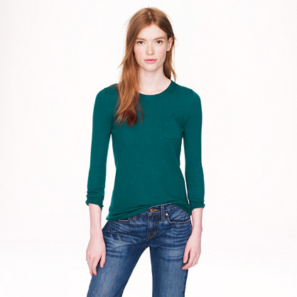 COLLECTION FEATHERWEIGHT CASHMERE RIBBED SWEATER item a5378