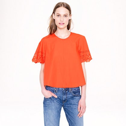 LASER-CUT SHIRT item b0730 in neon flame