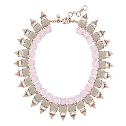 J.Crew CRYSTAL SPIKE NECKLACE item b1685 in Clay Sand