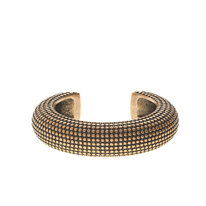 J.Crew TEXTURED BRASS CUFF item b2567