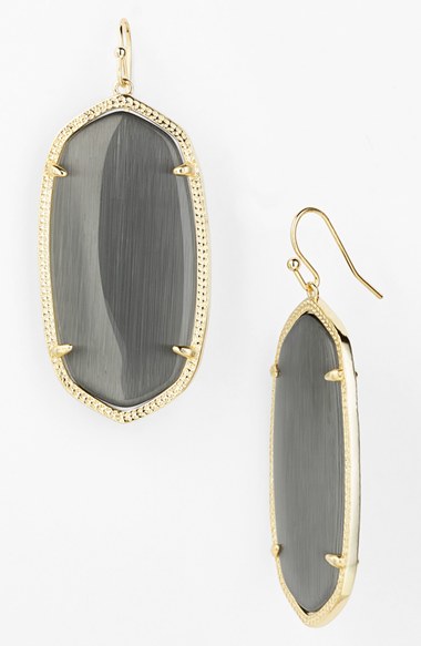 Kendra Scott 'Danielle' Oval Statement Earrings. Nordstrom Anniversary Sale