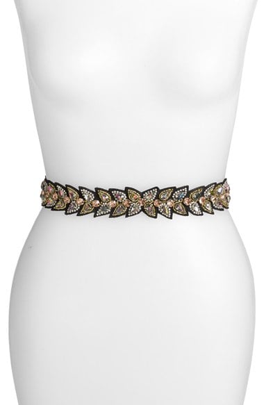 Natasha Couture Crystal Wing Belt. Nordstrom Anniversary Sale