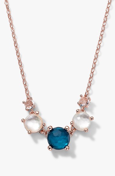 Ippolita 'Wonderland' Rosé Frontal Necklace in Malibu. Nordstrom Anniversary Sale