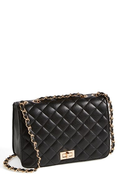 NB Handbags Quilted Convertible Crossbody Bag (Juniors) in Black. Nordstrom Anniversary Sale