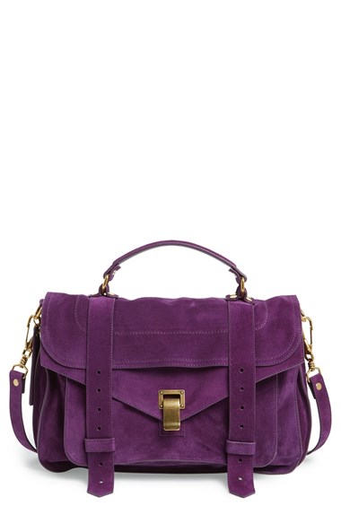 Proenza Schouler 'Medium PS1' Satchel in Grape Jam