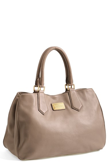 MARC BY MARC JACOBS Leather Tote in Cement