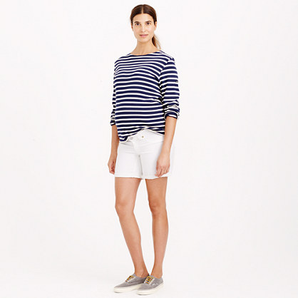 J.Crew MATERNITY DENIM SHORT IN WHITE item a5852