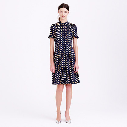 J.Crew HEART DOT SHIRTDRESS item a9977