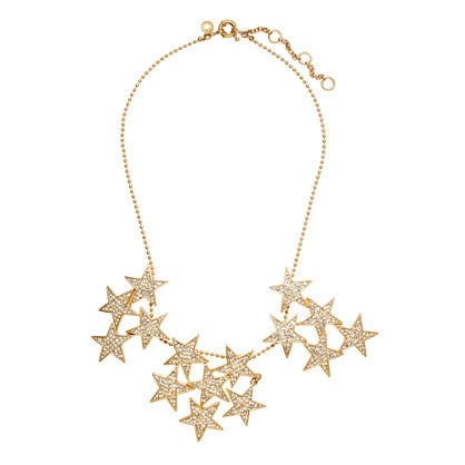 J. Crew STAR CLUSTER NECKLACE item b3401