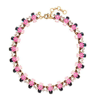 J.Crew POSY NECKLACE item b3403 in Light Flamingo