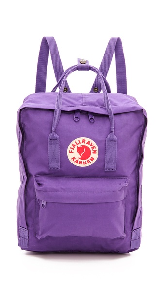 Fjallraven Kanken Backpack in Purple
