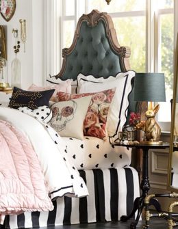 The Emily and Meritt Collection Parisian Headboard via Pottery Barn Teen