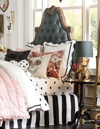 The Emily and Meritt Collection Parisian Headboard via Pottery Barn Teen