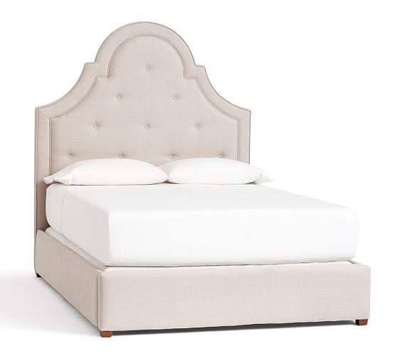 YORK TUFTED HEADBOARD. Pottery Barn