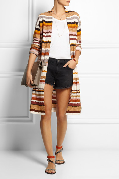 MISSONI Crochet-knit cardigan