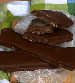 On the September 11th episode of "The Chef" chef Michael Symon shares his recipe for happy bars, which are his take on heath bars.
