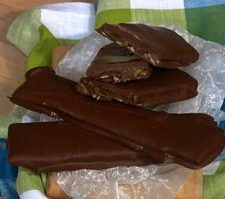 On the September 11th episode of "The Chef" chef Michael Symon shares his recipe for happy bars, which are his take on heath bars.
