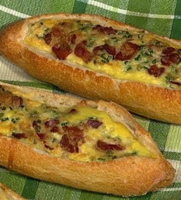 Learn how to make "The Chew" co-host Clinton Kelly's bacon, cheese and egg boats for your weekend brunch