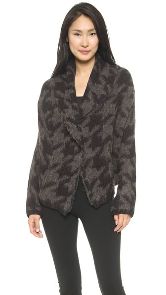 Donna Karan New York Oversized Dolman Shrug in Charcoal