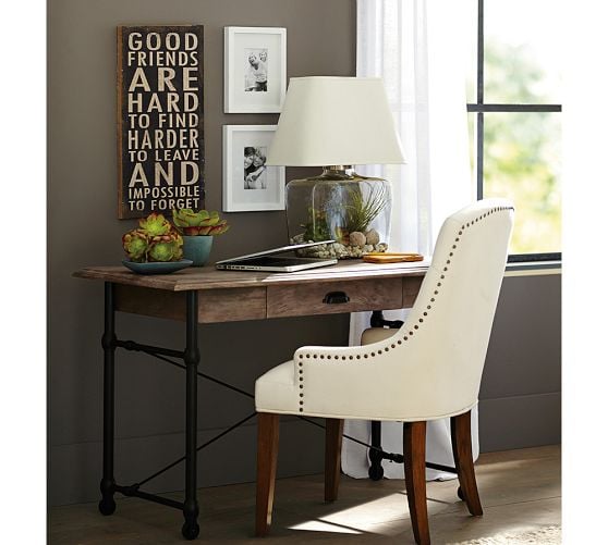 WARREN DESK. Pottery Barn