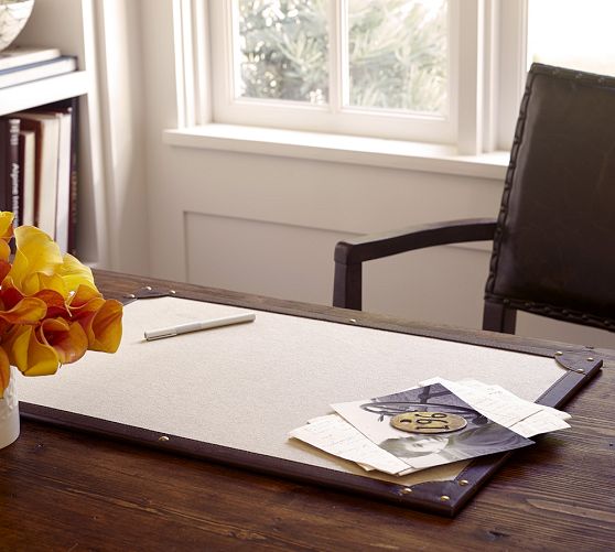 HAWTHORNE DESK BLOTTER. Pottery Barn