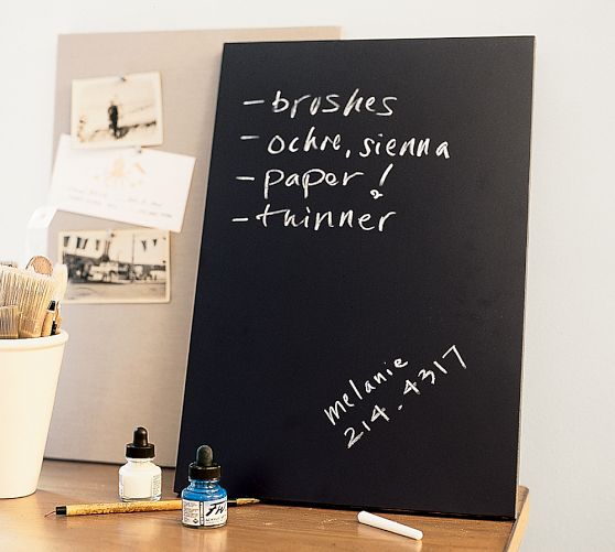 MODULAR CHALKBOARD TILE. Pottery Barn