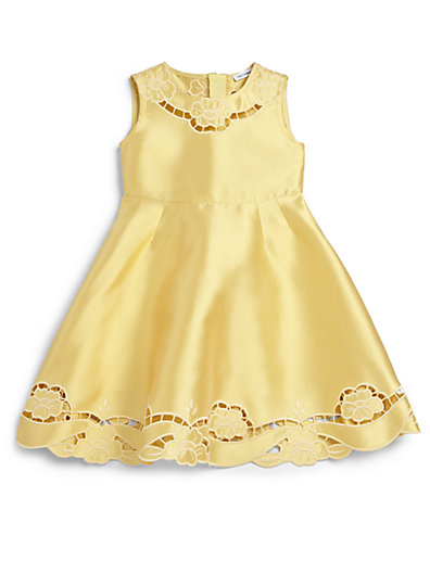 Dolce & Gabbana Toddler's & Little Girl's Satin Cutout Dress