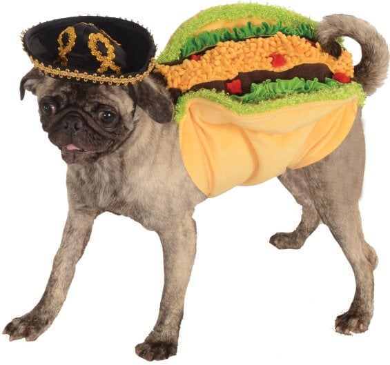 Rubies Costume Halloween Classics Collection Pet Costume Pullover Dog Taco Costume