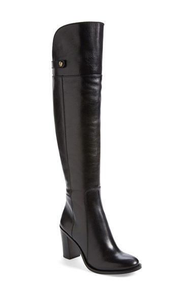 Louise et Cie 'Navaria' Leather Boot (Women) in Black