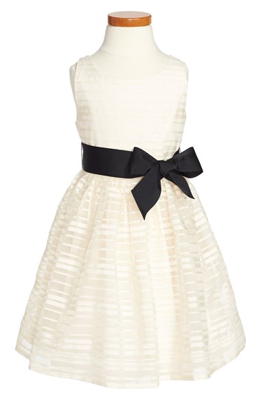 Ralph Lauren Quilted Skirt (Toddler Girls & Little Girls) in Cream Multi