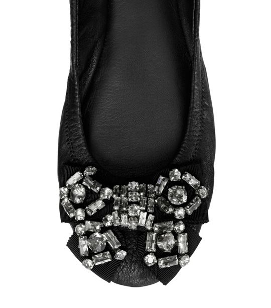Tory Burch azalea BALLET FLAT in Black