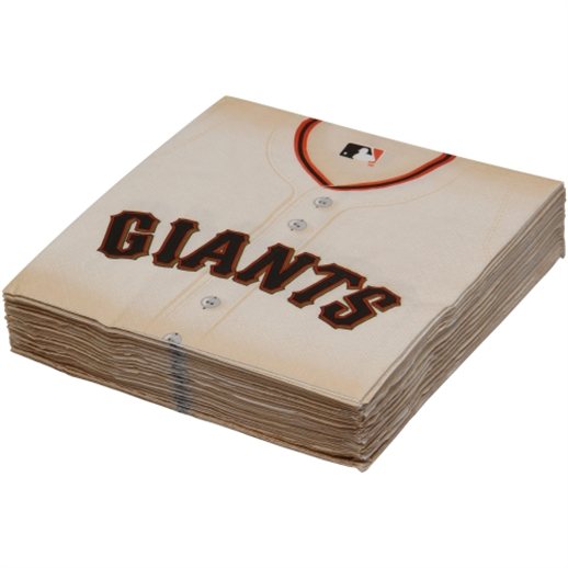 San Francisco Giants 16-Pack Luncheon Napkins