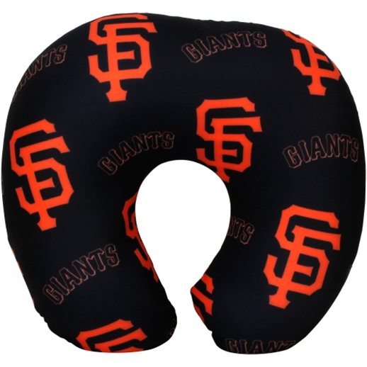 San Francisco Giants Beaded Neck Pillow - Black