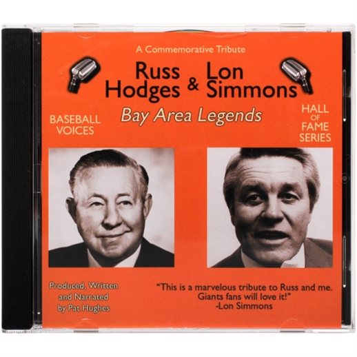 San Francisco Giants Hodges/Simmons Announcer Baseball Voices Tribute CD
