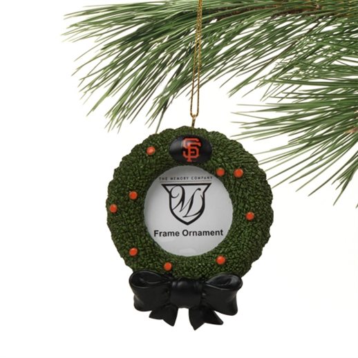 San Francisco Giants Wreath Frame Ornament