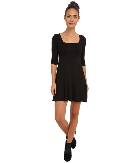 Gabriella Rocha Dakota 3/4 Sleeve Dress in Black. Zappos