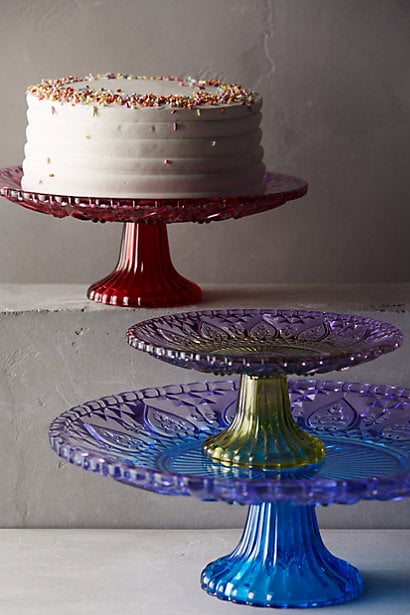 Color-Cut Cake Stand Anthropologie