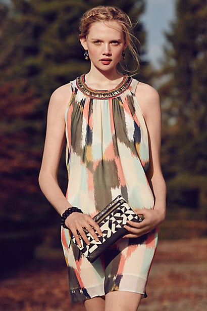 Jeweled Brushstrokes Shift by HD in Paris. Anthropologie