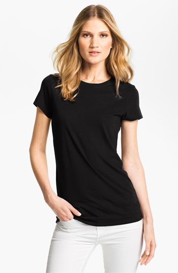 Vince 'Little Boy' Tee in Black. Nordstrom