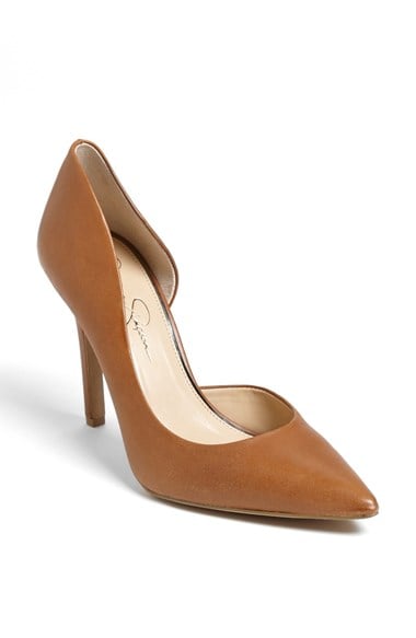 Jessica Simpson 'Claudette' Pump in Burnt Umber. Nordstrom Clearance Sale