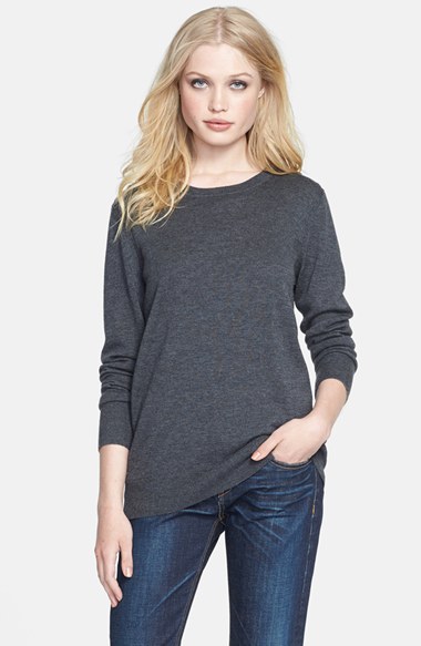 rag & bone/JEAN 'Natalie' Sweater in Charcoal Gray. Nordstrom