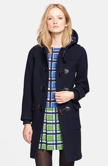 MARC BY MARC JACOBS 'Paddington' Wool Coat in Normandy Blue