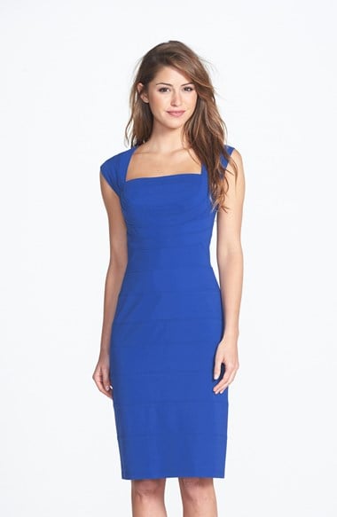 T by Tadashi Seamed Sheath Dress in Ultramarine 