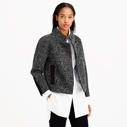 J.Crew PRE-ORDER MARLED BOUCLÉ JACKET item b6147 in Concrete Shade