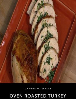 Daphne Oz shows you how to make oven roasted turkey just in time for Thanksgiving on the November 10, 2014 episode of "The Chew".