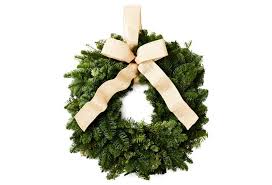 22" Fir-Ever, Jennifer Meyer One Kings Lane Wreath